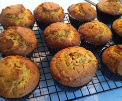 Carrot and Apricot Cupcakes