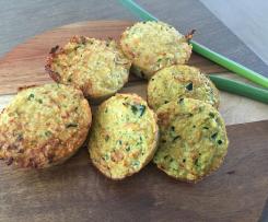 Ham and Cheese Gluten Free Quinoa Muffins (Dairy Free Variations)