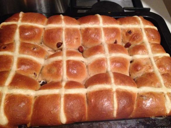 Mike's Famous Hot Cross Buns