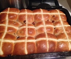 Mike's Famous Hot Cross Buns