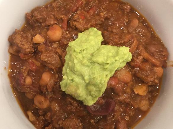 Beef Chili with Canadian twist