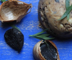 Black garlic butter