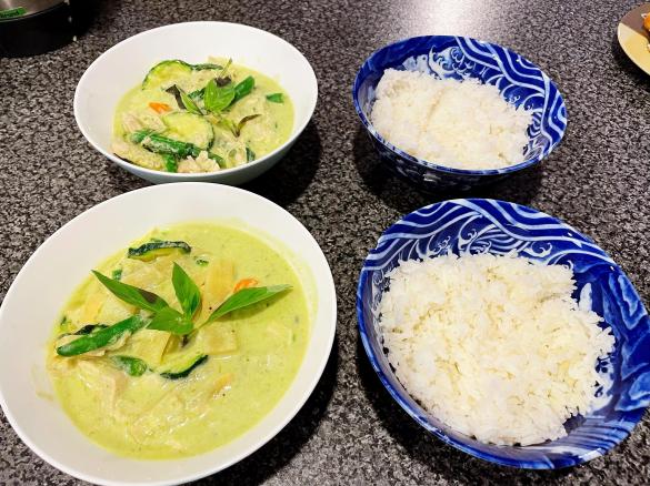 Thai Green Curry chicken