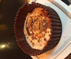 Chocolate Honeycomb cheesecake 