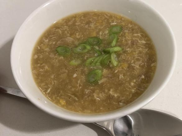 The Daily Mix - Chicken and Corn Soup