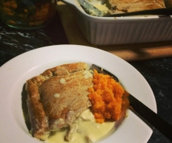 Chicken and Leek Pie - Gluten and Lactose Free