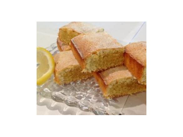 Lemon & Coconut Brownies