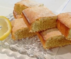 Lemon & Coconut Brownies