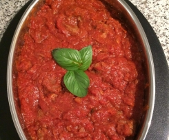 Italian Style Meat Sauce for a Crowd