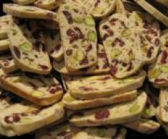 Cranberry and Pistachio Biscotti