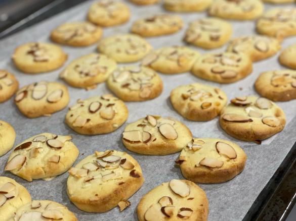 Omi's Christmas Marzipan Biscuits