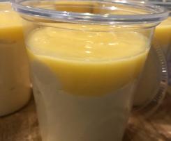 Lemon cheesecake pots