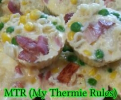 2 Minute Noodle Muffin Quiches