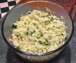 Herb and Lime Cauliflower Rice