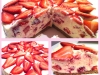 No Bake Strawberry Cheesecake