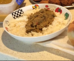 Curry Lentils on Rice