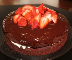 Chocolate Ganache (firm setting)