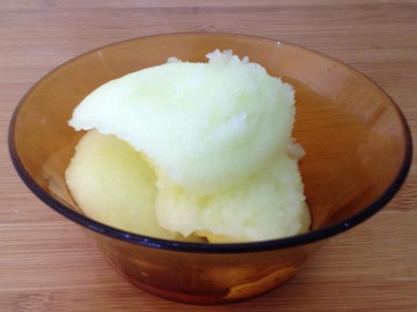 Midori and Lemon Sorbet