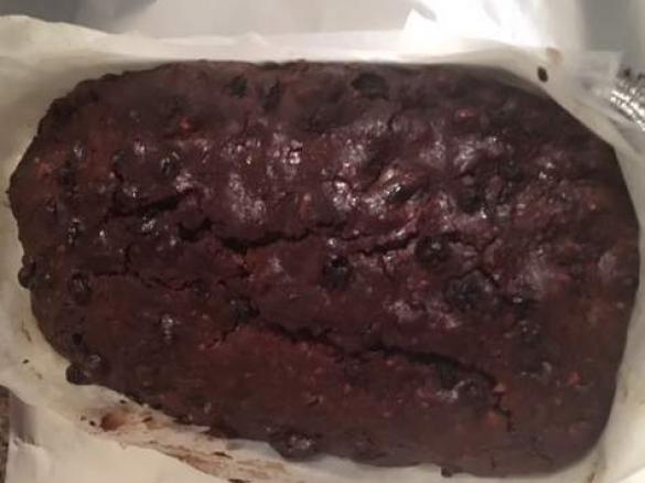 Hazelnut Chocolate Christmas Cake