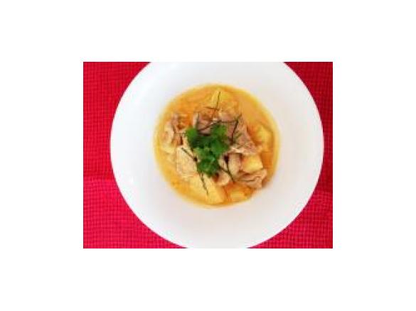 Red Curry of Pork with Pineapple and Ginger