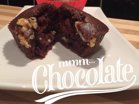Easy Triple Choc Muffins
