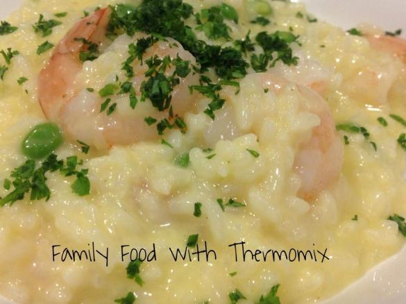 Prawn and Pea Risotto 