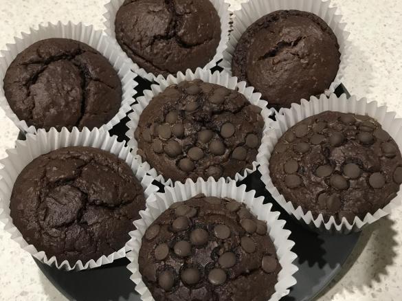 Ellie's Hidden Veggie Chocolate Muffins