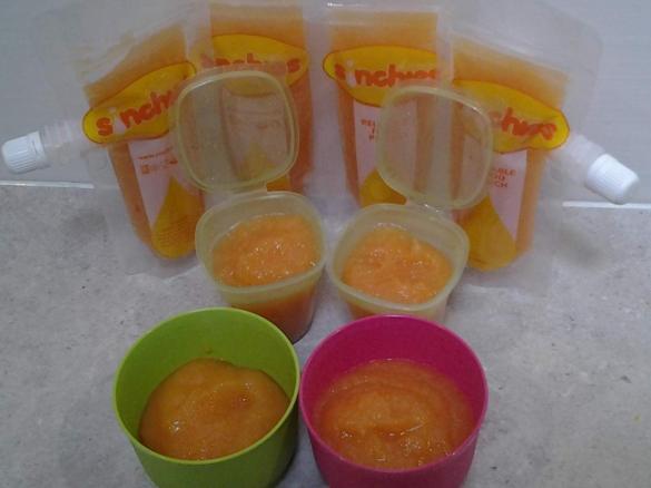 Nectarine & Apple Baby Puree