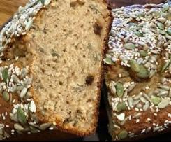 Seeded banana and honey loaf