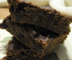 SWEET POTATO CHOCOLATE BROWNIES..GF