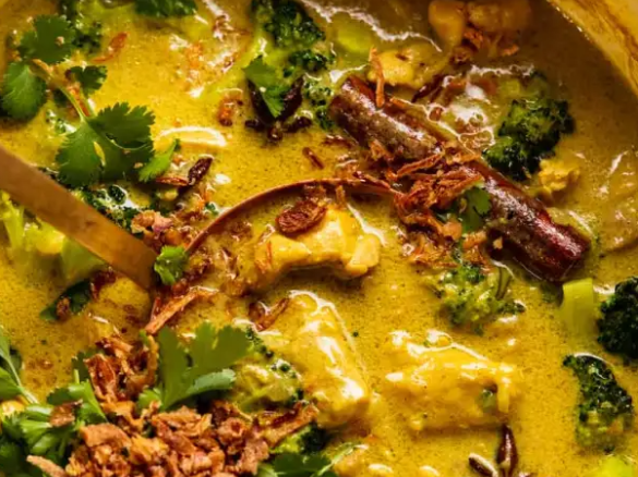 Coconut Chicken and Broccoli