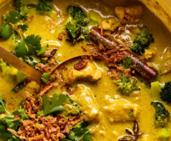 Coconut Chicken and Broccoli