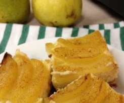 Custard Pear Slice- Gluten Free