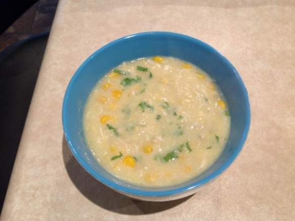 Creamy Chicken and Sweet Corn Soup