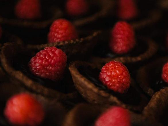 vegan chocolate tart