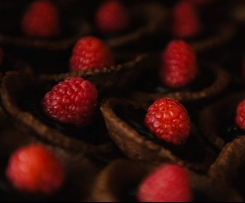 vegan chocolate tart