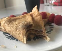 Sourdough starter discard Crepes