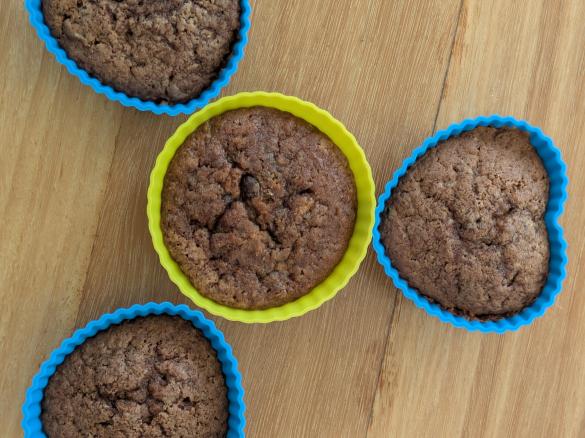 Chocolate Zucchini Muffins