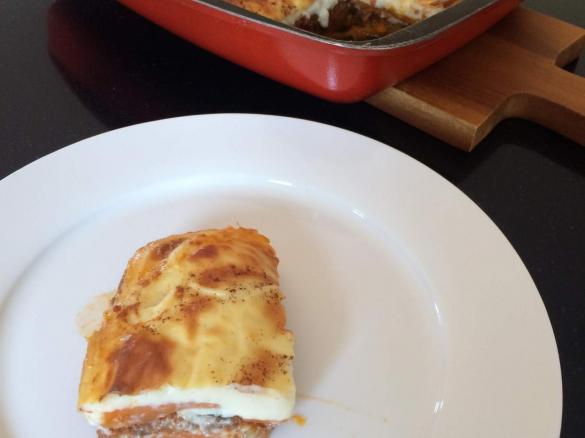 Moussaka with Sweet Potato