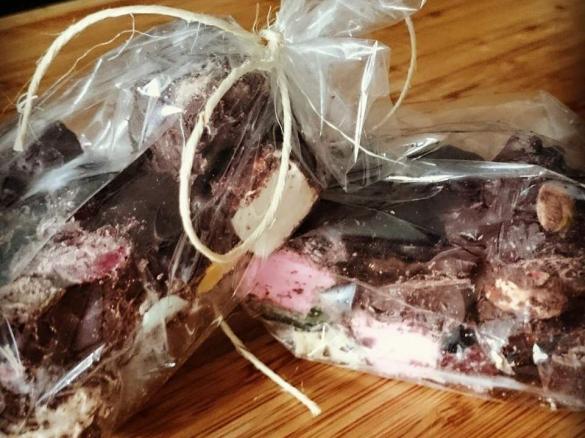 Pistachio Rocky Road