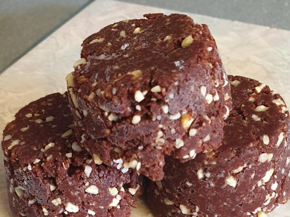 Raw Brownie Bites