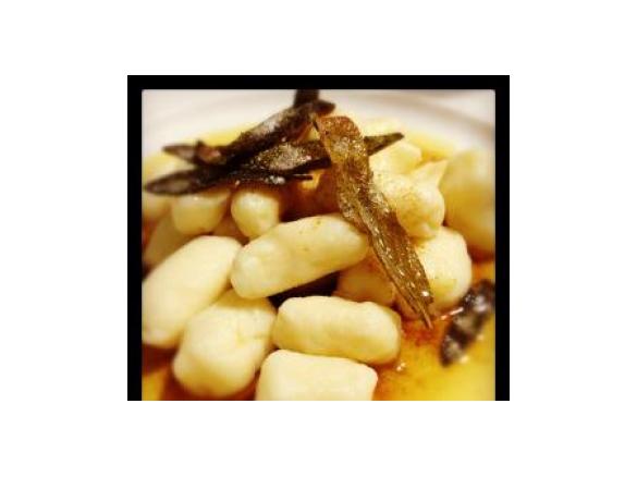 GF Gnocchi with Sage Butter Sauce
