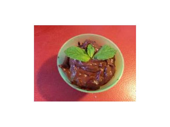 Chocolate, Avocado & Banana Raw Pudding