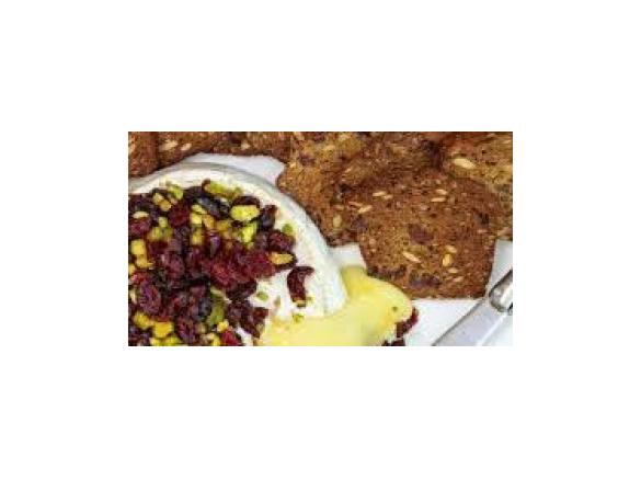 Variation Cranberry Pumpkin Seed Crackers