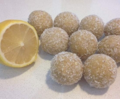 Lemon Cheesecake Protein Balls