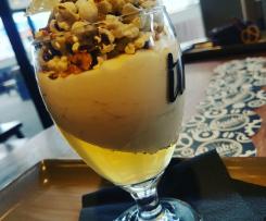 Pale ale jelly and white chocolate mousse - Matthew Morrissey