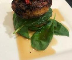 Asian Style Chicken Burgers