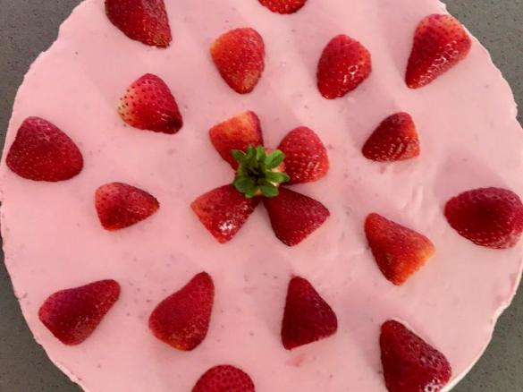 Strawberry Cheesecake - no bake