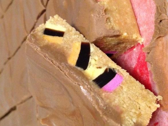 Licorice Allsort Slice