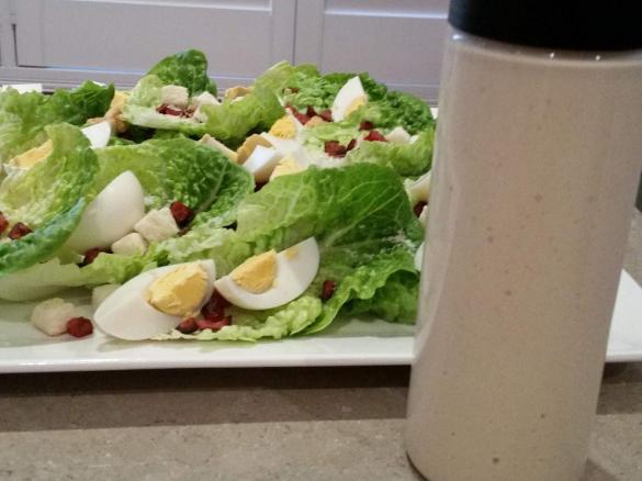 Guilt free Caesar Dressing